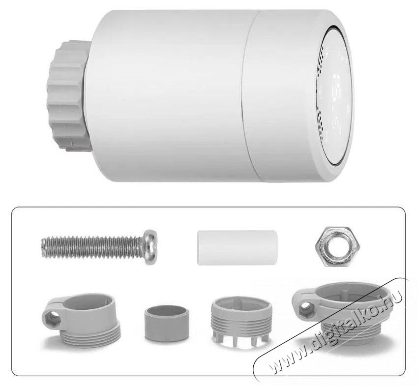 IMMAX NEO Smart Zigbee termoszt&aacute;tfej H&aacute;ztart&aacute;s / Otthon / K&uuml;lt&eacute;r - Okos otthon - Termoszt&aacute;t - 508164