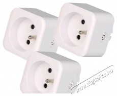 IMMAX NEO LITE Smart Szett 3x belt&eacute;ri aljzat v2 tűvel, E t&iacute;pus, WiFi H&aacute;ztart&aacute;s / Otthon / K&uuml;lt&eacute;r - Okos otthon - Okos konnektor - 522129