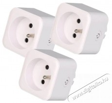 IMMAX NEO Smart belt&eacute;ri konnektor v3, E t&iacute;pus, Zigbee, 3 db H&aacute;ztart&aacute;s / Otthon / K&uuml;lt&eacute;r - Okos otthon - Okos konnektor - 522136