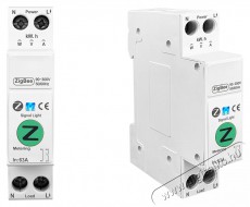 IMMAX NEO Smart egyf&aacute;zis&uacute; elektronikus biztos&iacute;t&eacute;k, 1-63 A, fogyaszt&aacute;sm&eacute;r&eacute;s, Zigbee 3.0 H&aacute;ztart&aacute;s / Otthon / K&uuml;lt&eacute;r - Okos otthon - Kieg&eacute;sz&iacute;tő - 522138