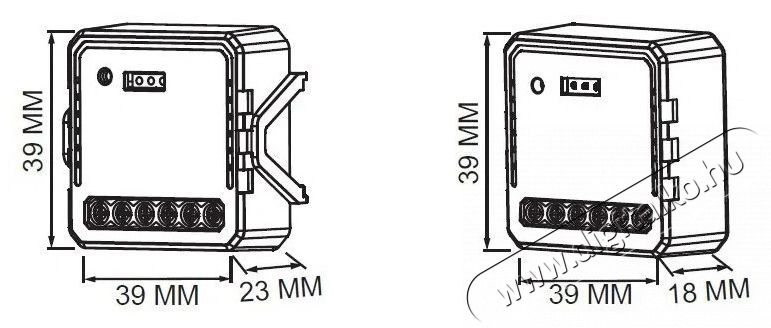 IMMAX NEO Smart redőny&ouml;k vez&eacute;rl&eacute;s&eacute;hez, Zigbee 3.0 H&aacute;ztart&aacute;s / Otthon / K&uuml;lt&eacute;r - Okos otthon - Kieg&eacute;sz&iacute;tő - 522142