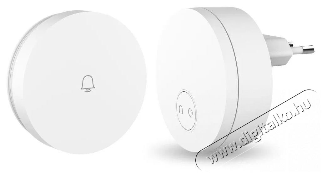 IMMAX NEO LITE Smart Vezet&eacute;k n&eacute;lk&uuml;li ajt&oacute;csengő, piezoelektromos H&aacute;ztart&aacute;s / Otthon / K&uuml;lt&eacute;r - Lak&aacute;sfelszerel&eacute;s - Csengő - 519519