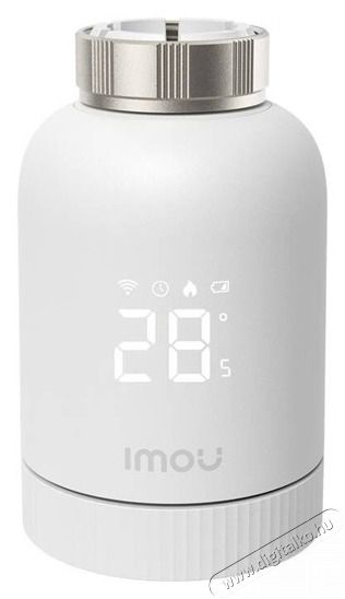 IMOU Thermo / TRV1 SMART ZigBee termoszt&aacute;t + 6 adapter H&aacute;ztart&aacute;s / Otthon / K&uuml;lt&eacute;r - Okos otthon - Termoszt&aacute;t - 506941