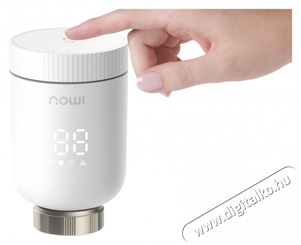 IMOU Thermo / TRV1 SMART ZigBee termoszt&aacute;t + 6 adapter H&aacute;ztart&aacute;s / Otthon / K&uuml;lt&eacute;r - Okos otthon - Termoszt&aacute;t - 506941