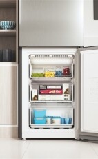 Indesit INFC8 TI21X alulfagyaszt&oacute;s hűtőszekr&eacute;ny Konyhai term&eacute;kek - Hűtő, fagyaszt&oacute; (szabadon&aacute;ll&oacute;) - Alulfagyaszt&oacute;s kombin&aacute;lt hűtő - 370466