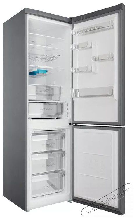 Indesit INFC9 TO32X alulfagyazt&oacute;s hűtő Konyhai term&eacute;kek - Hűtő, fagyaszt&oacute; (szabadon&aacute;ll&oacute;) - Alulfagyaszt&oacute;s kombin&aacute;lt hűtő - 371305