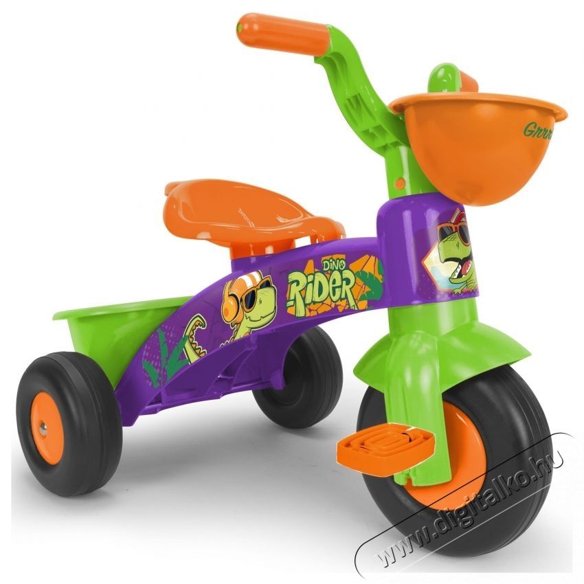 Injusa Tricikli - Trico Max, Dino Rider H&aacute;ztart&aacute;s / Otthon / K&uuml;lt&eacute;r - J&aacute;t&eacute;k / Sport - Szabadt&eacute;ri j&aacute;t&eacute;k - 535332