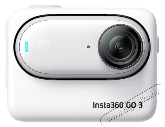 Insta360 Insta360 GO3 Akci&oacute;kamera, 128GB, Ultrasz&eacute;les 2,7K felv&eacute;tel, ak&aacute;r 173 perces felv&eacute;tel, Feh&eacute;r F&eacute;nyk&eacute;pezőg&eacute;p / kamera - Sport kamera - 4K felbont&aacute;s&uacute; - 494859