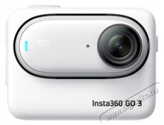 Insta360 Insta360 GO3 Akci&oacute;kamera, 128GB, Ultrasz&eacute;les 2,7K felv&eacute;tel, ak&aacute;r 173 perces felv&eacute;tel, Feh&eacute;r F&eacute;nyk&eacute;pezőg&eacute;p / kamera - Sport kamera - 4K felbont&aacute;s&uacute; - 494859