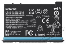 Insta360 X4 akkumulátor Akkuk és töltők - Li-ion akkumulátor és töltő (gyári) - Akku - 514555