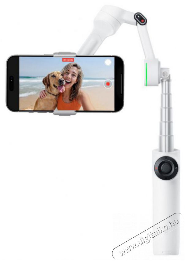 Insta360 Flow 2 Pro Standard Bundle / Summit White Fot&oacute;-Vide&oacute; kieg&eacute;sz&iacute;tők - &Aacute;llv&aacute;ny - Kamera stabiliz&aacute;tor - 519909