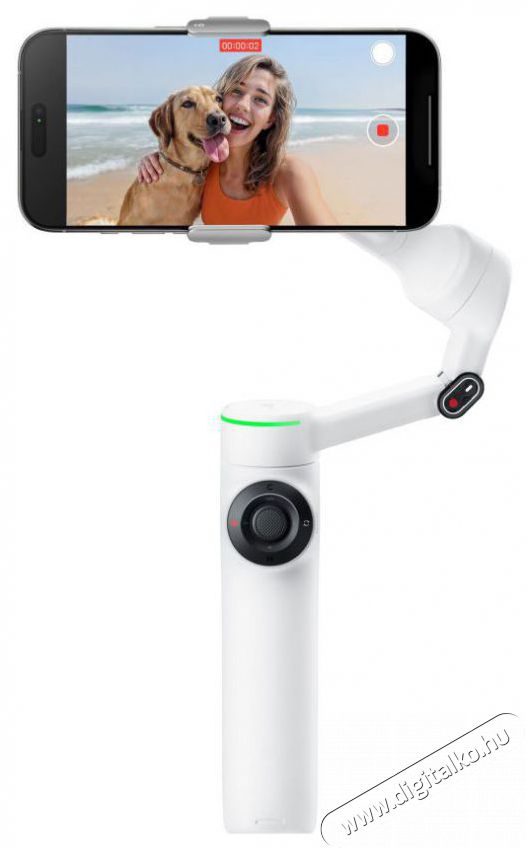 Insta360 Flow 2 Pro Standard Bundle / Summit White Fot&oacute;-Vide&oacute; kieg&eacute;sz&iacute;tők - &Aacute;llv&aacute;ny - Kamera stabiliz&aacute;tor - 519909