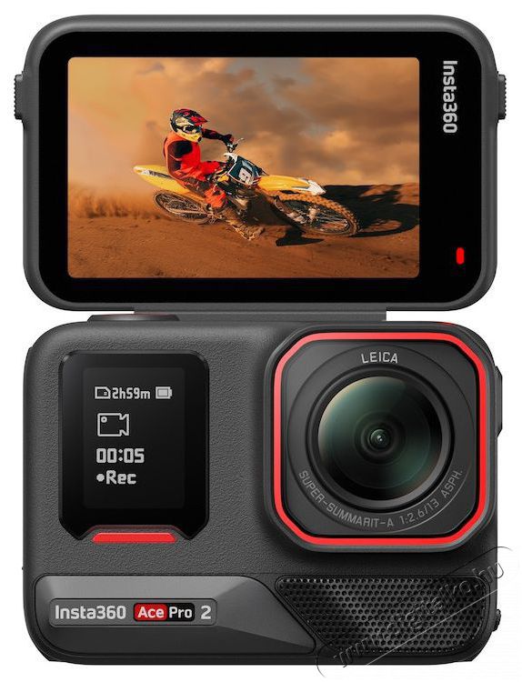 Insta360 Ace Pro 2 Dual Battery sportkamera F&eacute;nyk&eacute;pezőg&eacute;p / kamera - Sport kamera - 4K felbont&aacute;s&uacute; - 516252