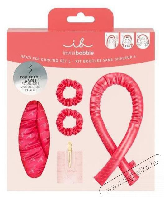 Invisibobble Curling Set Beach Curl L Hajgumi Sz&eacute;ps&eacute;g&aacute;pol&aacute;s / Eg&eacute;szs&eacute;g - Haj&aacute;pol&aacute;s - T&ouml;bbfunkci&oacute;s hajform&aacute;z&oacute; - 524999