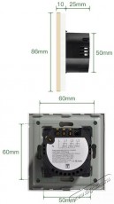 iQtech Millennium, WiFi 2x NoN kapcsol&oacute; Smartlife, fekete Iroda &eacute;s sz&aacute;m&iacute;t&aacute;stechnika - Egy&eacute;b sz&aacute;m&iacute;t&aacute;stechnikai term&eacute;k - 522164