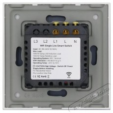 iQtech Millennium, Zigbee 1x NoN kapcsol&oacute; Smartlife, fekete H&aacute;ztart&aacute;s / Otthon / K&uuml;lt&eacute;r - Egy&eacute;b h&aacute;ztart&aacute;si term&eacute;k - 522166