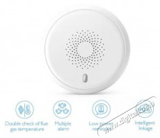 iQtech Smartlife SS03 Zigbee F&uuml;st&eacute;rz&eacute;kelő, Zigbee 3.0 H&aacute;ztart&aacute;s / Otthon / K&uuml;lt&eacute;r - Biztons&aacute;gtechnika - F&uuml;st- &eacute;s sz&eacute;n-monoxid &eacute;rz&eacute;kelő - 519526