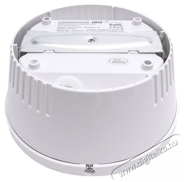 Iris Lighting IL003EAREA3H3W mennyezeti/&aacute;lmennyezeti biztons&aacute;gi vil&aacute;g&iacute;t&aacute;s cser&eacute;lhető optik&aacute;val H&aacute;ztart&aacute;s / Otthon / K&uuml;lt&eacute;r - Vil&aacute;g&iacute;t&aacute;s / elektromoss&aacute;g - Fali / mennyezeti l&aacute;mpa - 386728