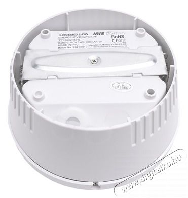 Iris Lighting IL003EMEX3H3W mennyezeti/&aacute;lmennyezeti ir&aacute;nyf&eacute;ny l&aacute;mpatest H&aacute;ztart&aacute;s / Otthon / K&uuml;lt&eacute;r - Vil&aacute;g&iacute;t&aacute;s / elektromoss&aacute;g - Fali / mennyezeti l&aacute;mpa - 386680