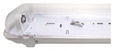 Iris Lighting JF6218 T8 LED f&eacute;nycsőre elők&eacute;sz&iacute;tett por- &eacute;s p&aacute;ramentes l&aacute;mpatest IP65 60cm H&aacute;ztart&aacute;s / Otthon / K&uuml;lt&eacute;r - Vil&aacute;g&iacute;t&aacute;s / elektromoss&aacute;g - Fali / mennyezeti l&aacute;mpa - 386682