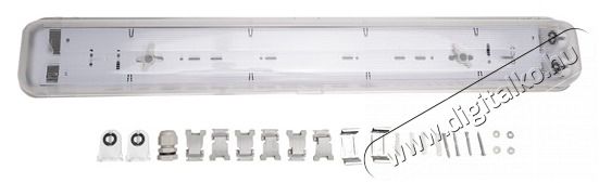 Iris Lighting JF6218 T8 LED f&eacute;nycsőre elők&eacute;sz&iacute;tett por- &eacute;s p&aacute;ramentes l&aacute;mpatest IP65 60cm H&aacute;ztart&aacute;s / Otthon / K&uuml;lt&eacute;r - Vil&aacute;g&iacute;t&aacute;s / elektromoss&aacute;g - Fali / mennyezeti l&aacute;mpa - 386682