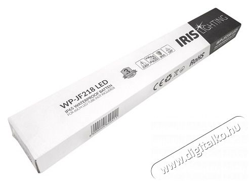 Iris Lighting JF6218 T8 LED f&eacute;nycsőre elők&eacute;sz&iacute;tett por- &eacute;s p&aacute;ramentes l&aacute;mpatest IP65 60cm H&aacute;ztart&aacute;s / Otthon / K&uuml;lt&eacute;r - Vil&aacute;g&iacute;t&aacute;s / elektromoss&aacute;g - Fali / mennyezeti l&aacute;mpa - 386682