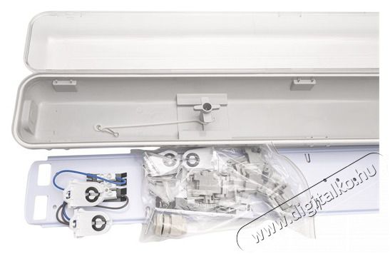 Iris Lighting JF6236 T8 LED f&eacute;nycsőre elők&eacute;sz&iacute;tett por- &eacute;s p&aacute;ramentes l&aacute;mpatest IP65 120cm H&aacute;ztart&aacute;s / Otthon / K&uuml;lt&eacute;r - Vil&aacute;g&iacute;t&aacute;s / elektromoss&aacute;g - Fali / mennyezeti l&aacute;mpa - 386684
