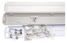 Iris Lighting JF6236 T8 LED f&eacute;nycsőre elők&eacute;sz&iacute;tett por- &eacute;s p&aacute;ramentes l&aacute;mpatest IP65 120cm H&aacute;ztart&aacute;s / Otthon / K&uuml;lt&eacute;r - Vil&aacute;g&iacute;t&aacute;s / elektromoss&aacute;g - Fali / mennyezeti l&aacute;mpa - 386684