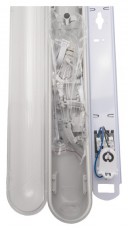 Iris Lighting JF6258 T8 LED f&eacute;nycsőre elők&eacute;sz&iacute;tett por- &eacute;s p&aacute;ramentes l&aacute;mpatest IP65 150cm H&aacute;ztart&aacute;s / Otthon / K&uuml;lt&eacute;r - Vil&aacute;g&iacute;t&aacute;s / elektromoss&aacute;g - Fali / mennyezeti l&aacute;mpa - 386685
