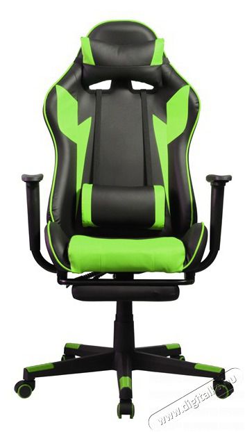 Iris GCH204BE_FT fekete / z&ouml;ld gamer sz&eacute;k Iroda &eacute;s sz&aacute;m&iacute;t&aacute;stechnika - Egy&eacute;b sz&aacute;m&iacute;t&aacute;stechnikai term&eacute;k - 387508