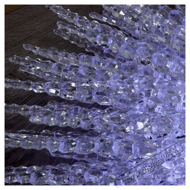 Iris J&eacute;gcsap alak&uacute; S2/20m/IPX5 szabv&aacute;nyos/hideg feh&eacute;r/120db LED-es/napelemes f&eacute;nydekor&aacute;ci&oacute; H&aacute;ztart&aacute;s / Otthon / K&uuml;lt&eacute;r - Vil&aacute;g&iacute;t&aacute;s / elektromoss&aacute;g - Led szalag / f&eacute;nyf&uuml;z&eacute;r - 388160