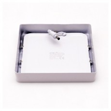 Iris Lighting PLSUS-12W 12W/820lm/4000K mennyezeti n&eacute;gyzet alak&uacute; LED panel H&aacute;ztart&aacute;s / Otthon / K&uuml;lt&eacute;r - Vil&aacute;g&iacute;t&aacute;s / elektromoss&aacute;g - Fali / mennyezeti l&aacute;mpa - 388188