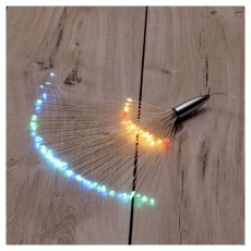Iris Tűzij&aacute;t&eacute;k st&iacute;lus&uacute; fix f&eacute;nyű IPX3 szabv&aacute;nyos/t&ouml;bb sz&iacute;nű/120db LED-es/napelemes f&eacute;nydekor&aacute;ci&oacute; H&aacute;ztart&aacute;s / Otthon / K&uuml;lt&eacute;r - Vil&aacute;g&iacute;t&aacute;s / elektromoss&aacute;g - Hangulat teremtő vil&aacute;g&iacute;t&aacute;s - 388169