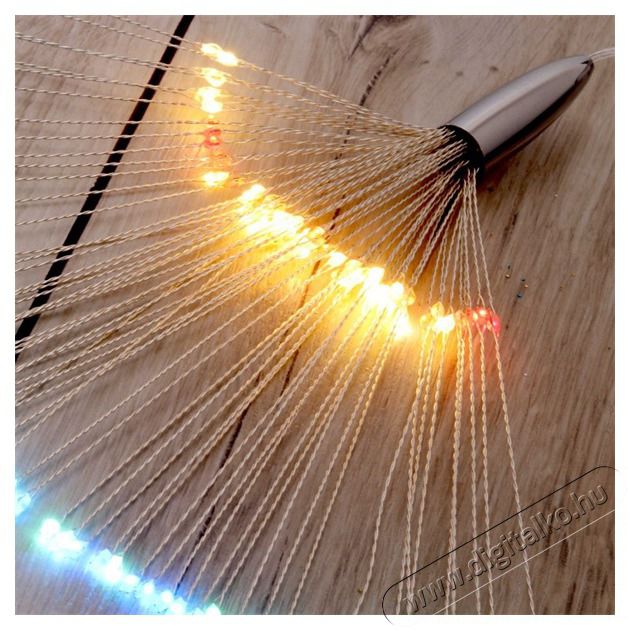 Iris Tűzij&aacute;t&eacute;k st&iacute;lus&uacute; fix f&eacute;nyű IPX3 szabv&aacute;nyos/t&ouml;bb sz&iacute;nű/120db LED-es/napelemes f&eacute;nydekor&aacute;ci&oacute; H&aacute;ztart&aacute;s / Otthon / K&uuml;lt&eacute;r - Vil&aacute;g&iacute;t&aacute;s / elektromoss&aacute;g - Hangulat teremtő vil&aacute;g&iacute;t&aacute;s - 388169