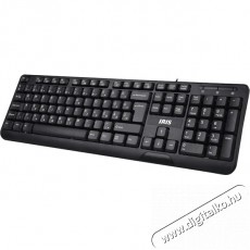 Iris B-13 USB fekete billentyűzet Iroda &eacute;s sz&aacute;m&iacute;t&aacute;stechnika - Billentyűzet / billentyűzet szett - Vezet&eacute;kes - 384918