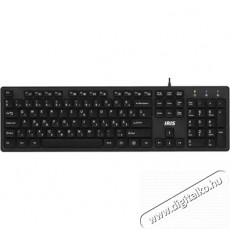 Iris B-23 USB fekete Slim billentyűzet Iroda és számítástechnika - Billentyűzet / billentyűzet szett - Vezetékes - 384914