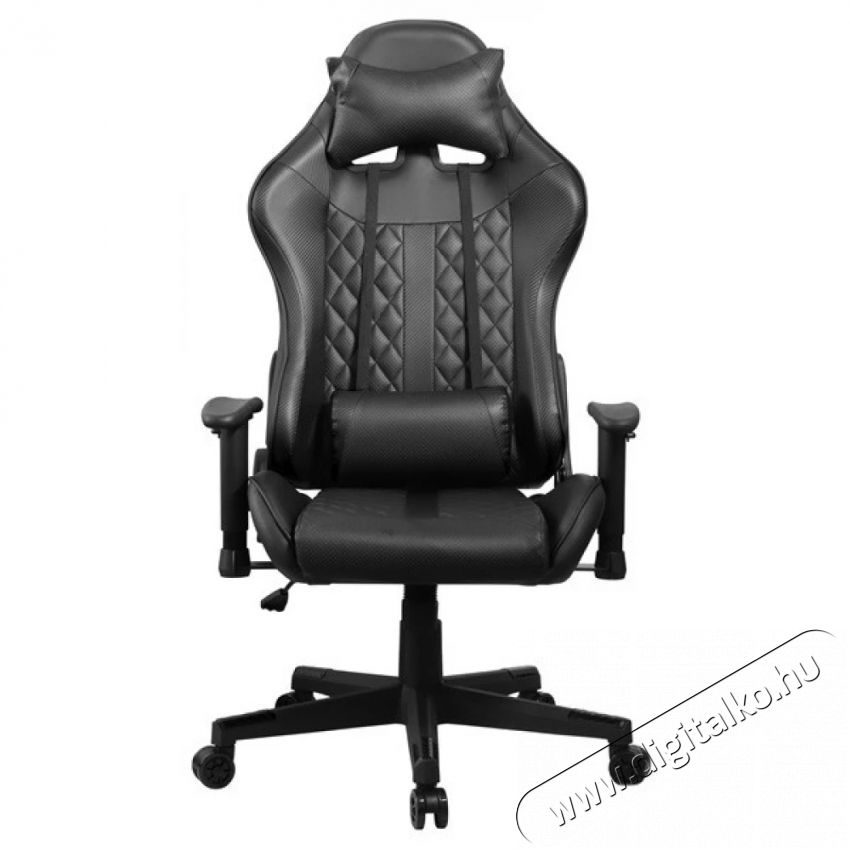 Iris GCH202BB fekete / fekete gamer sz&eacute;k Iroda &eacute;s sz&aacute;m&iacute;t&aacute;stechnika - Egy&eacute;b sz&aacute;m&iacute;t&aacute;stechnikai term&eacute;k - 387585