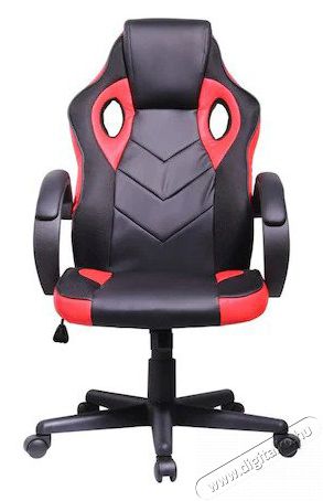 Iris GCH205BR fekete / piros gamer sz&eacute;k Iroda &eacute;s sz&aacute;m&iacute;t&aacute;stechnika - Egy&eacute;b sz&aacute;m&iacute;t&aacute;stechnikai term&eacute;k - 387596