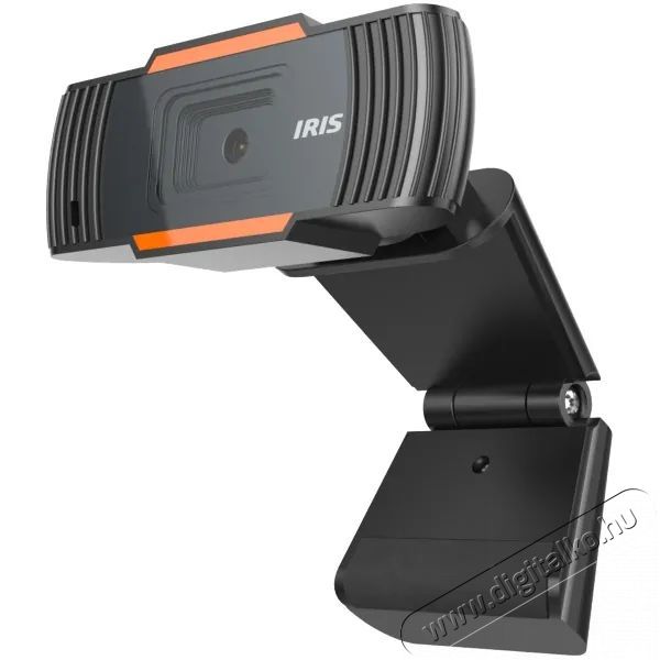 Iris W-13 mikrofonos fekete/narancs webkamera Iroda &eacute;s sz&aacute;m&iacute;t&aacute;stechnika - Webkamera - 384934
