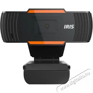 Iris W-13 mikrofonos fekete/narancs webkamera Iroda &eacute;s sz&aacute;m&iacute;t&aacute;stechnika - Webkamera - 384934