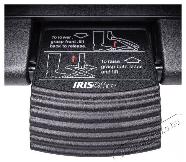 IRISOFFICE FR-300-BK Fekete l&aacute;bt&aacute;masz Iroda &eacute;s sz&aacute;m&iacute;t&aacute;stechnika - Egy&eacute;b sz&aacute;m&iacute;t&aacute;stechnikai term&eacute;k - 395728