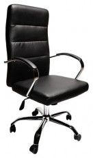 IRISOFFICE Nuala Fekete textilbőr főn&ouml;ki fotel Iroda &eacute;s sz&aacute;m&iacute;t&aacute;stechnika - Egy&eacute;b sz&aacute;m&iacute;t&aacute;stechnikai term&eacute;k - 395681