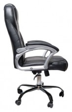 IRISOFFICE Revna Fekete textilbőr főn&ouml;ki fotel Iroda &eacute;s sz&aacute;m&iacute;t&aacute;stechnika - Egy&eacute;b sz&aacute;m&iacute;t&aacute;stechnikai term&eacute;k - 395683
