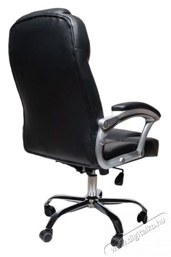 IRISOFFICE Revna Fekete textilbőr főn&ouml;ki fotel Iroda &eacute;s sz&aacute;m&iacute;t&aacute;stechnika - Egy&eacute;b sz&aacute;m&iacute;t&aacute;stechnikai term&eacute;k - 395683