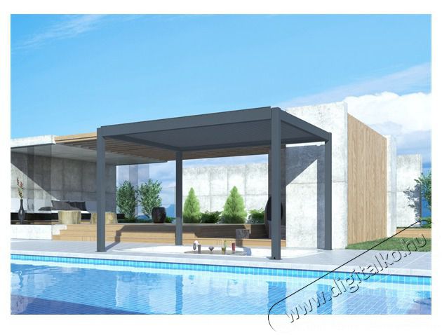 Iris MP-103GR 3x4 m pergola - sz&uuml;rke H&aacute;ztart&aacute;s / Otthon / K&uuml;lt&eacute;r - K&uuml;lt&eacute;r / kerti term&eacute;k / grill - Kerti b&uacute;tor - 397804