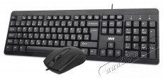 Iris C-13 USB fekete billentyűzet + eg&eacute;r Iroda &eacute;s sz&aacute;m&iacute;t&aacute;stechnika - Billentyűzet / billentyűzet szett - Vezet&eacute;k n&eacute;lk&uuml;li - 384911