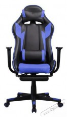 Iris GCH204BK_FT fekete / kék gamer szék - Háztartás / Otthon / Kültér - Egyéb háztartási termék - 387568