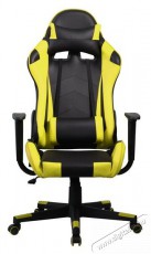 Iris GCH201BC fekete / citromsárga gamer szék - Háztartás / Otthon / Kültér - Egyéb háztartási termék - 387573