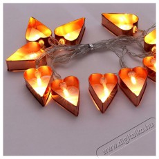 Iris Sz&iacute;v alak&uacute; f&eacute;m/2m/meleg feh&eacute;r/10db LED-es/3xAA elemes f&eacute;nydekor&aacute;ci&oacute; H&aacute;ztart&aacute;s / Otthon / K&uuml;lt&eacute;r - Vil&aacute;g&iacute;t&aacute;s / elektromoss&aacute;g - Led szalag / f&eacute;nyf&uuml;z&eacute;r - 388646