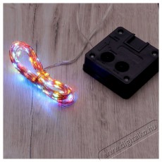 Iris 2 programos 10m/IPX3 szabványos/több színű/100db LED-es/napelemes fénydekoráció Háztartás / Otthon / Kültér - Világítás / elektromosság - Led szalag / fényfüzér - 388934